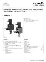 Directional high-response cartridge valve, pilot-operated, with on-board electronics (OBE) - 1
