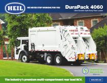 Heil DuraPack 4060 Split Body Rear Loader Brochure - 1