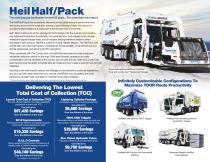 Heil Half/Pack Front Load Garbage Truck Brochure - 2