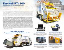 Heil PT1100 Rear Load Garbage Truck Brochure - 2