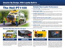 Heil PT1100 Rear Load Garbage Truck Brochure - 3