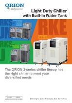 Light Duty Chiller with Built-In Water Tank - 1