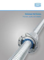 Steinmeyer Ball Screws. Precision, quality and reliability.-1