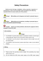 Servo Motor User Manual FT2 - 2