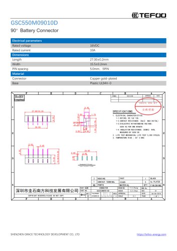 90&deg; Connector-GSC550M09010D