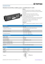 GS2037DH-2S2P-Standard smart li-ion battery pack