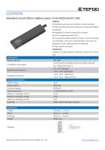 GS2040IM-3S3P-Standard smart li-ion battery pack