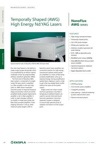 NanoFlux AWG series