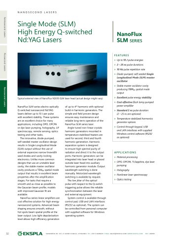 NanoFlux SLM series