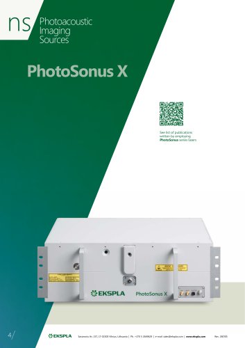 PhotoSonus X