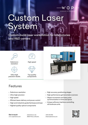 Custom Laser System