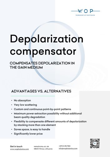 Depolarization compensator