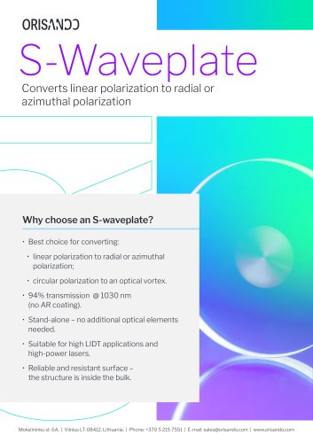 S-Waveplate