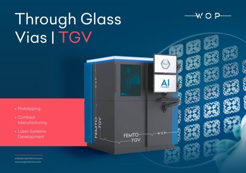 Through Glass Vias TGV