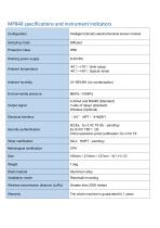 Dot type toxic gas detector MP840-2
