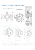Dot type toxic gas detector MP840-5