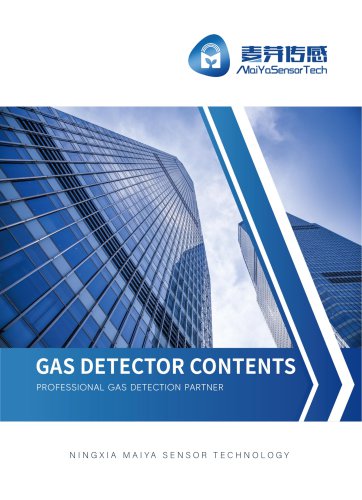 MaiYa gas detectors handbook
