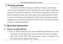 MaiYa MST 410P portable multi- gas detector manual-16