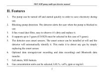MaiYa MST 410P portable multi- gas detector manual-4