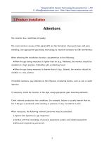 MaiYa MST-F100 fixed gas detector manual-9