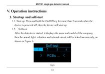 MaiYa MST101 single gas detector manual-15