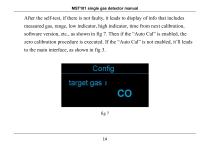 MaiYa MST101 single gas detector manual-16