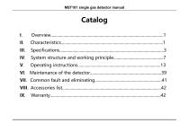 MaiYa MST101 single gas detector manual-2