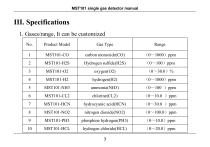 MaiYa MST101 single gas detector manual-5