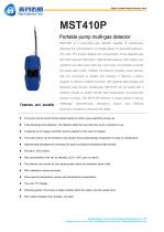 Multi-gas detector - MST 410P - Ningxia Maiya Sensor Technology - NH3 ...