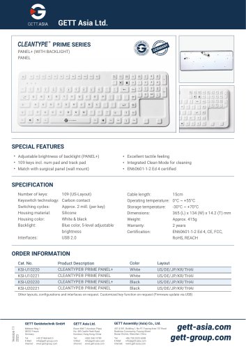 MSI-U10030_Product Spec_R9_EN.pdf - GETT Asia Ltd. - PDF Catalogs ...