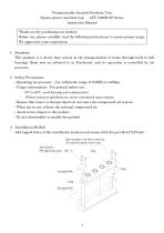 Square groove insertion type AFU-5036M-4P Series-1