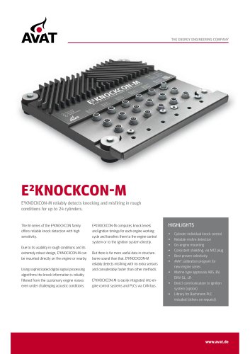 E&sup2;KNOCKCON-M