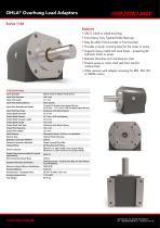 OHLA Overhung Load Adaptors Series 1136-1
