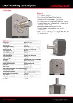 OHLA Overhung Load Adaptors Series 1250-1