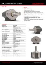 OHLA Overhung Load Adaptors Series 210-1