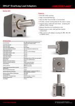 OHLA Overhung Load Adaptors Series 410-1