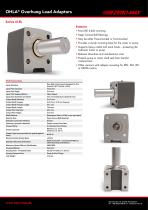OHLA Overhung Load Adaptors Series 412k-1