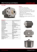 OHLA Overhung Load Adaptors Series 600F-1