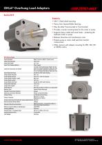 OHLA Overhung Load Adaptors Series 815-1