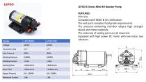 LEFOO E-Series Mini RO Booster Pump-1