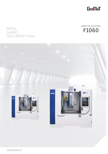 3-axis CNC milling center F1060