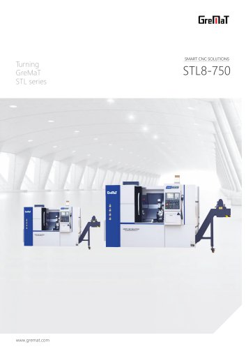 CNC turning center STL8-750