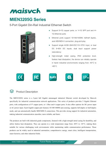 MIEN3205G Series