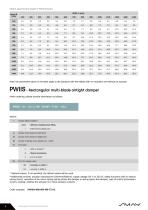 Type PWIIS multi-blade air dampers-4