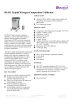 BL631 Liquid Nitrogen Comparison Calibrator