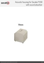 Acoustic housing for Secabo FC50 with sound absorber-3