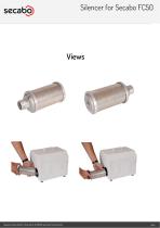 Silencer for Secabo FC50-3