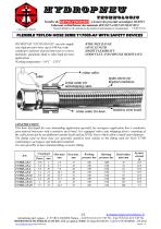 FLEXIBLE TEFLON HOSE SERIE T1700S-AF-2