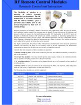 RF Remote Control Modules Remotely Control and Interaction-1
