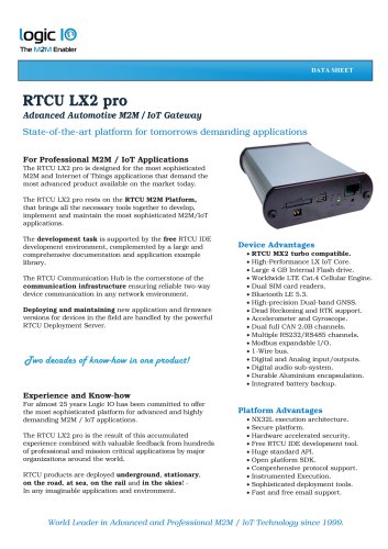 RTCU LX2 pro